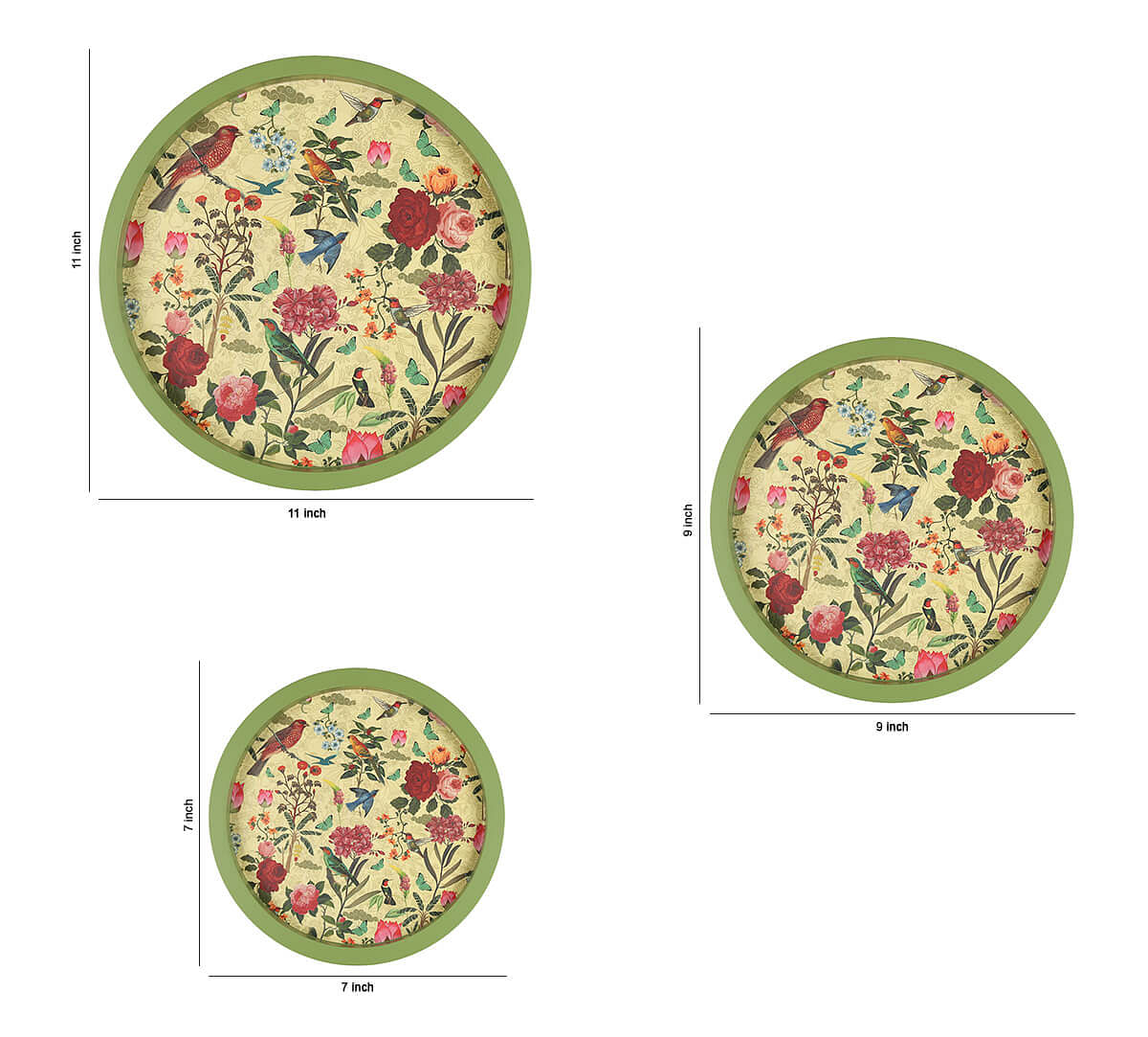 India Circus by Krsnaa Mehta Bird Land Decor Plate