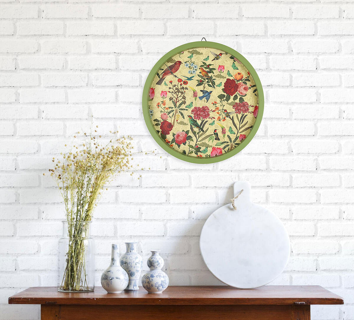 India Circus by Krsnaa Mehta Bird Land Decor Plate