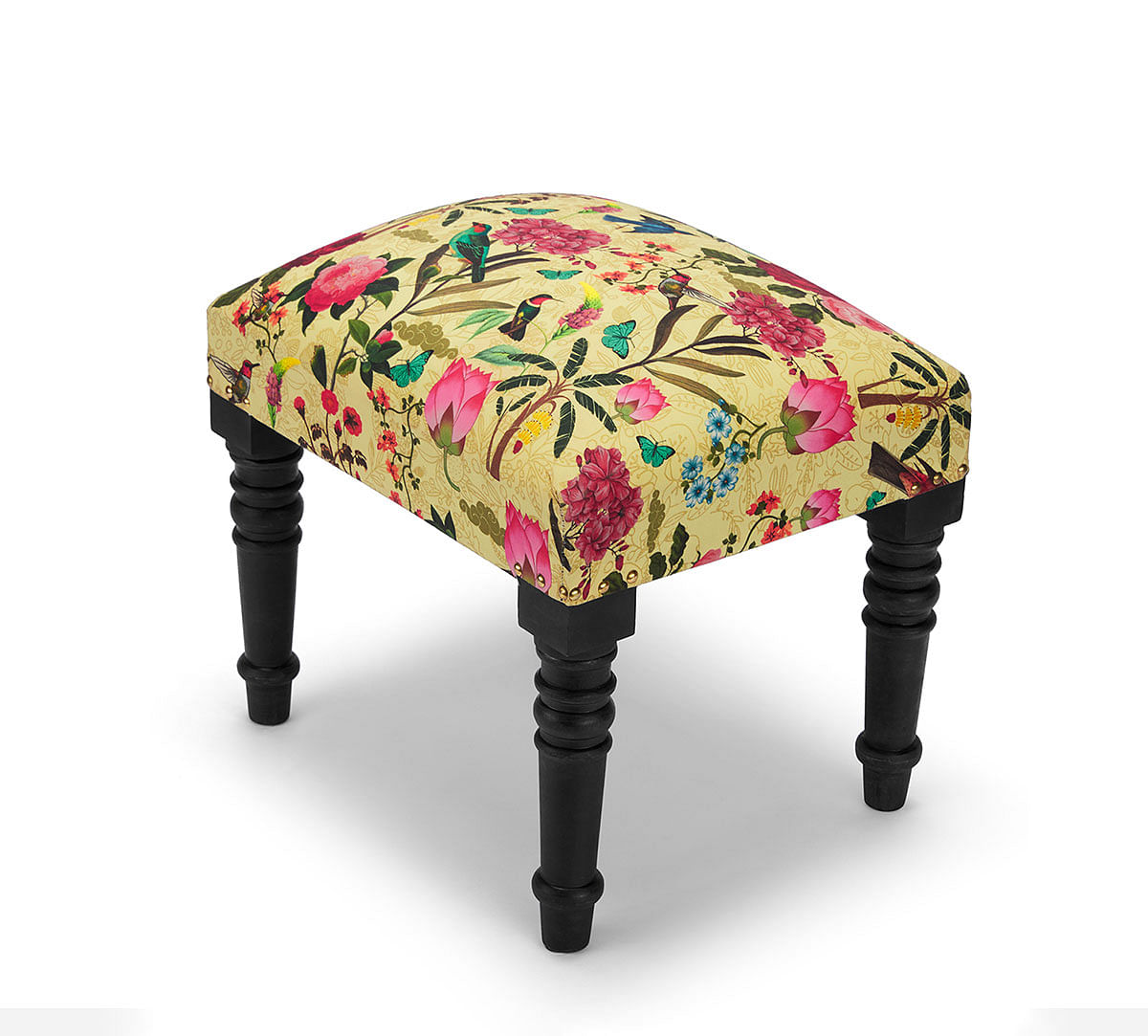 India Circus by Krsnaa Mehta Bird Land One Seater Pouffe