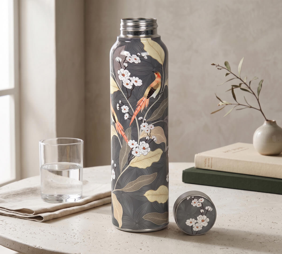 Bird Land Paradise Big Steel Bottle