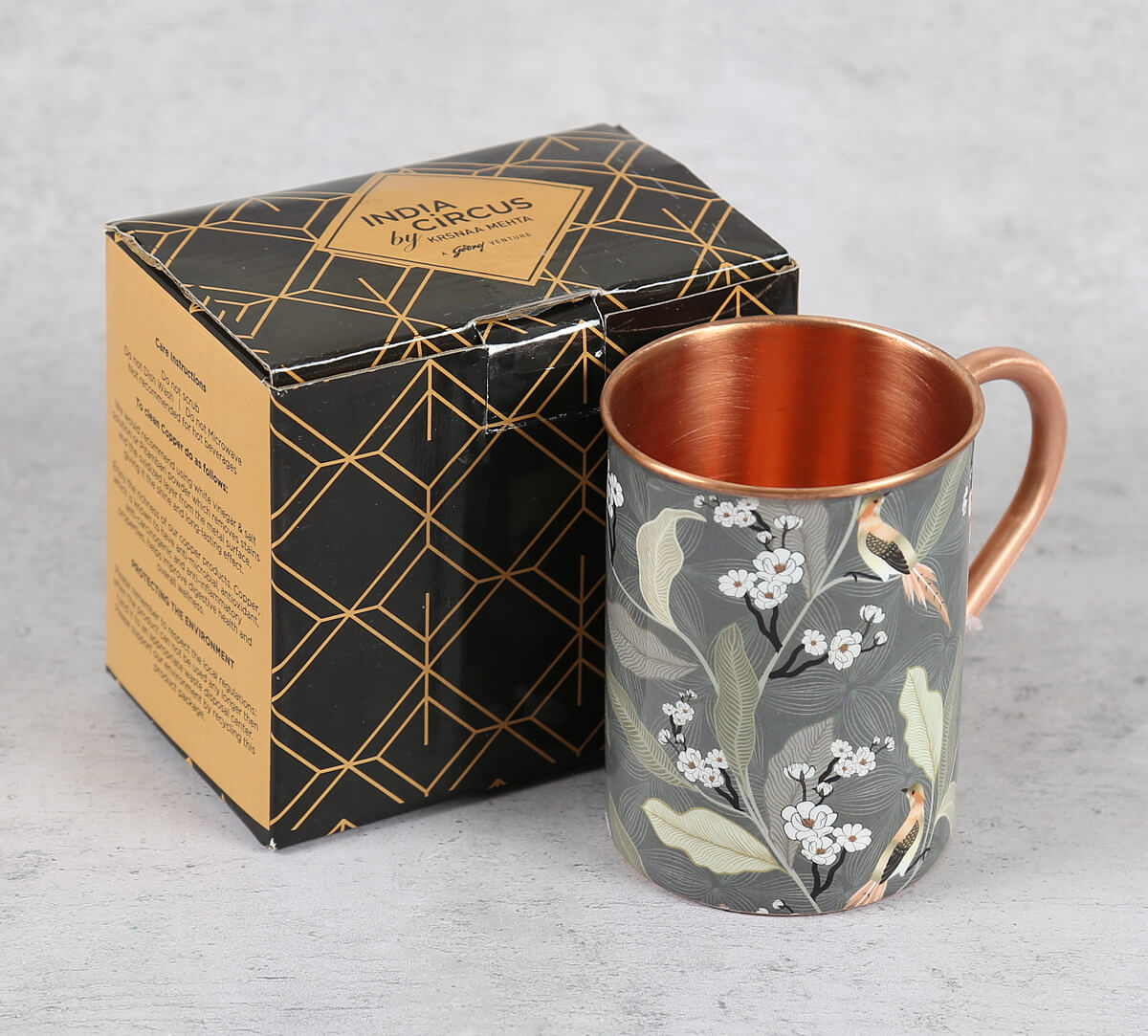 India Circus by Krsnaa Mehta Bird Land Paradise Copper Mug