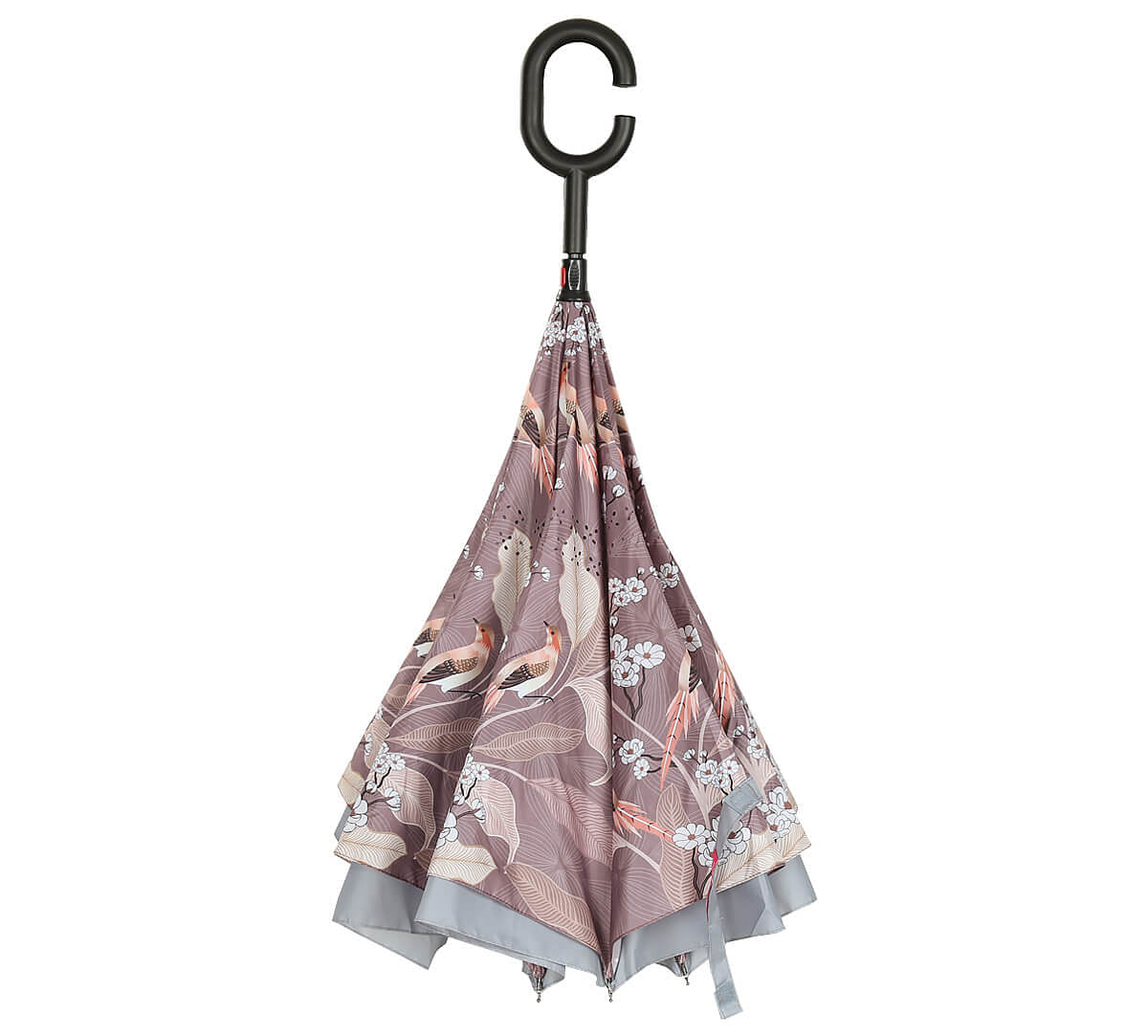 India Circus by Krsnaa Mehta Bird Land Paradise Reversible Umbrella