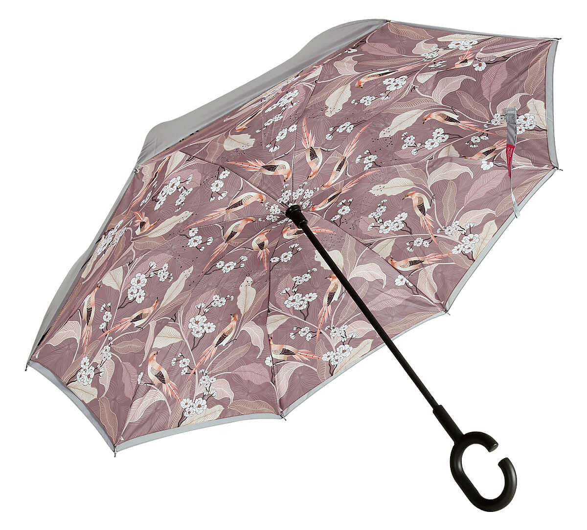 India Circus by Krsnaa Mehta Bird Land Paradise Reversible Umbrella