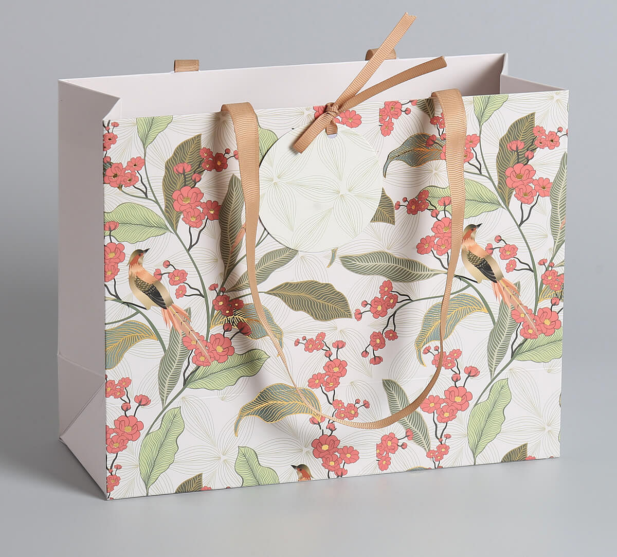 India Circus by Krsnaa Mehta Bird land paradise Small Gift Bag Set of 5