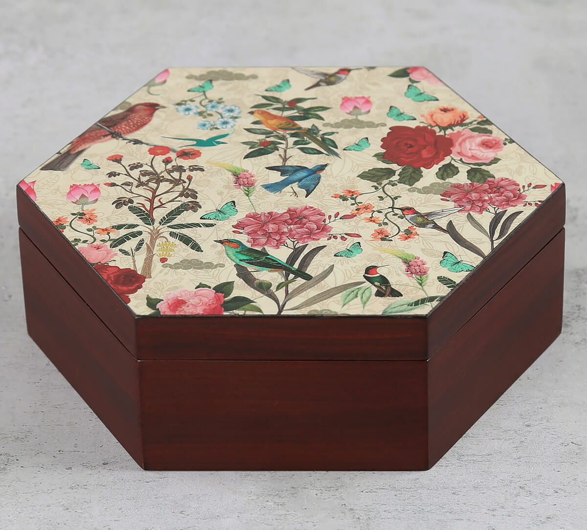 India Circus by Krsnaa Mehta Bird Land Storage Box