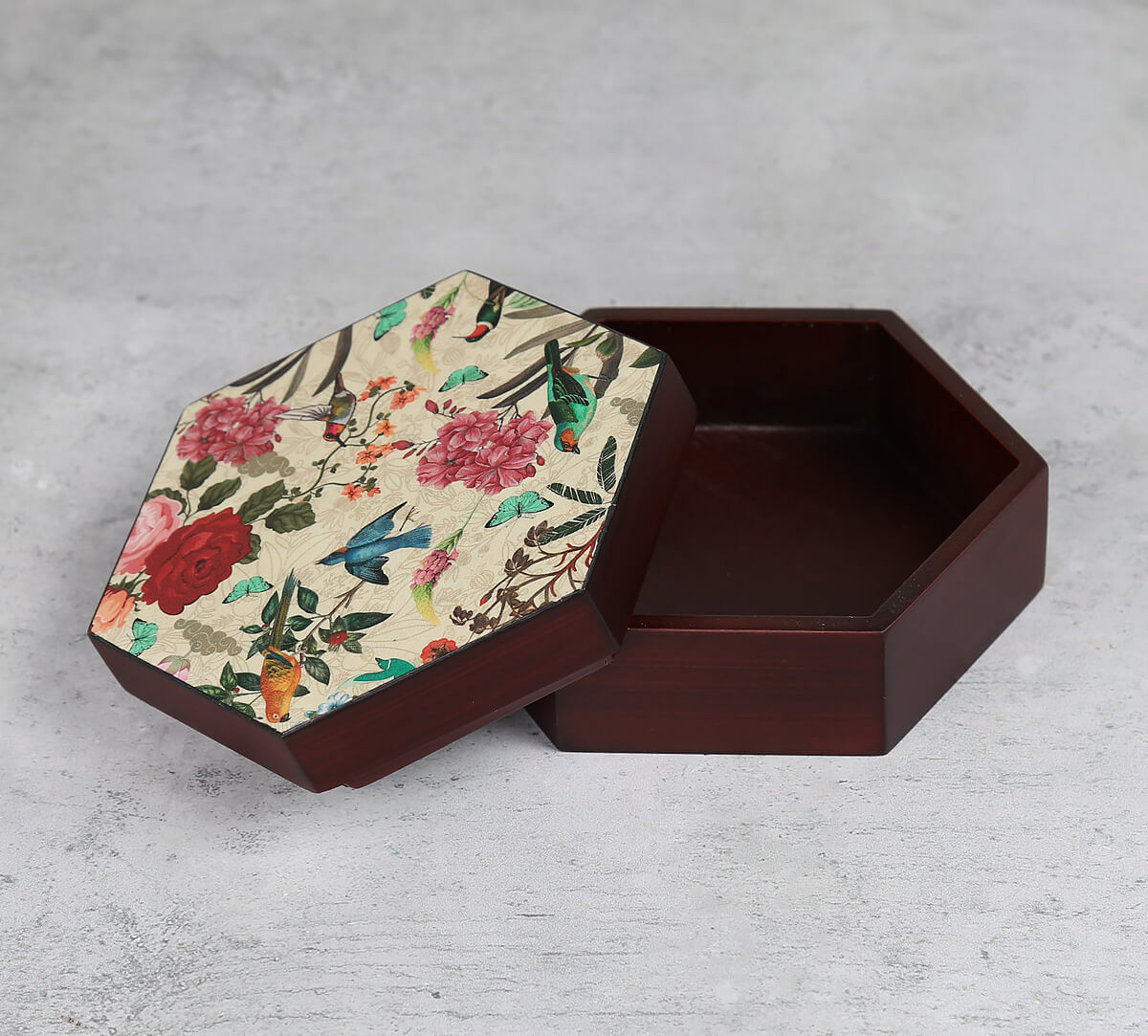 India Circus by Krsnaa Mehta Bird Land Storage Box