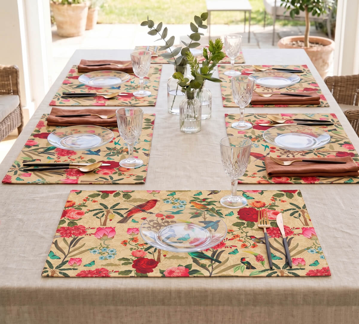 Bird Land Table Mats set of 6