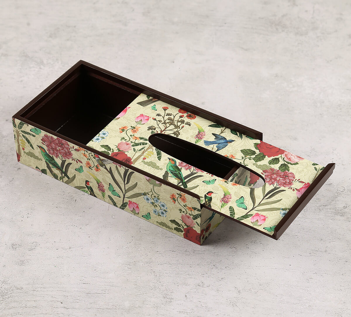 India Circus by Krsnaa Mehta Bird Land Tissue Box Holder