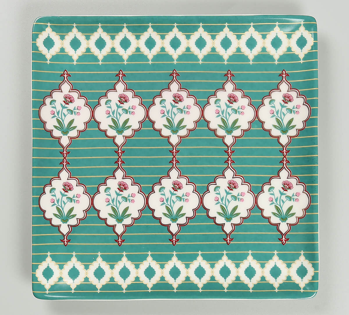 India Circus by Krsnaa Mehta Blooming Dahlia Medium Platter