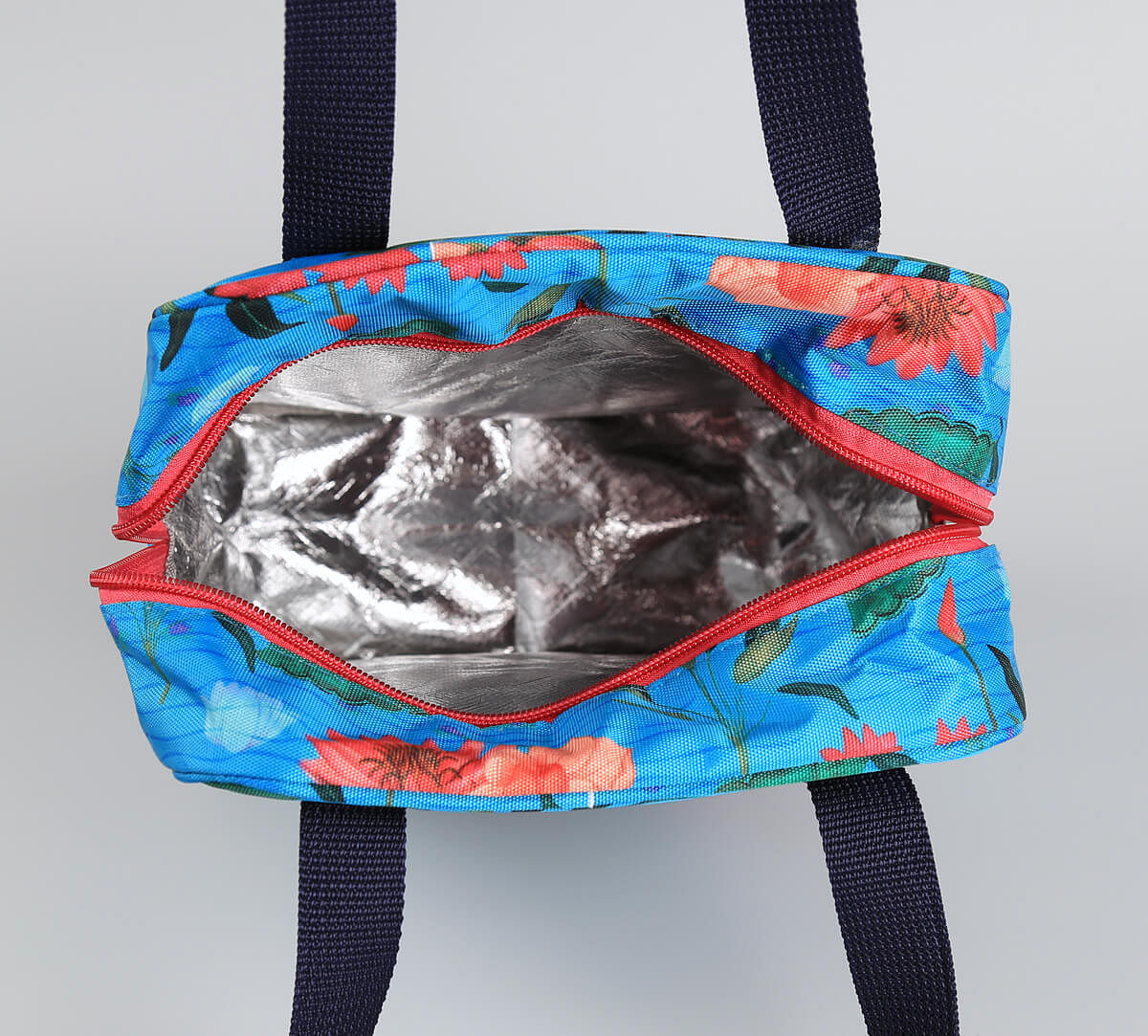 Blossomy Mosaic Insulated Lunch Bag