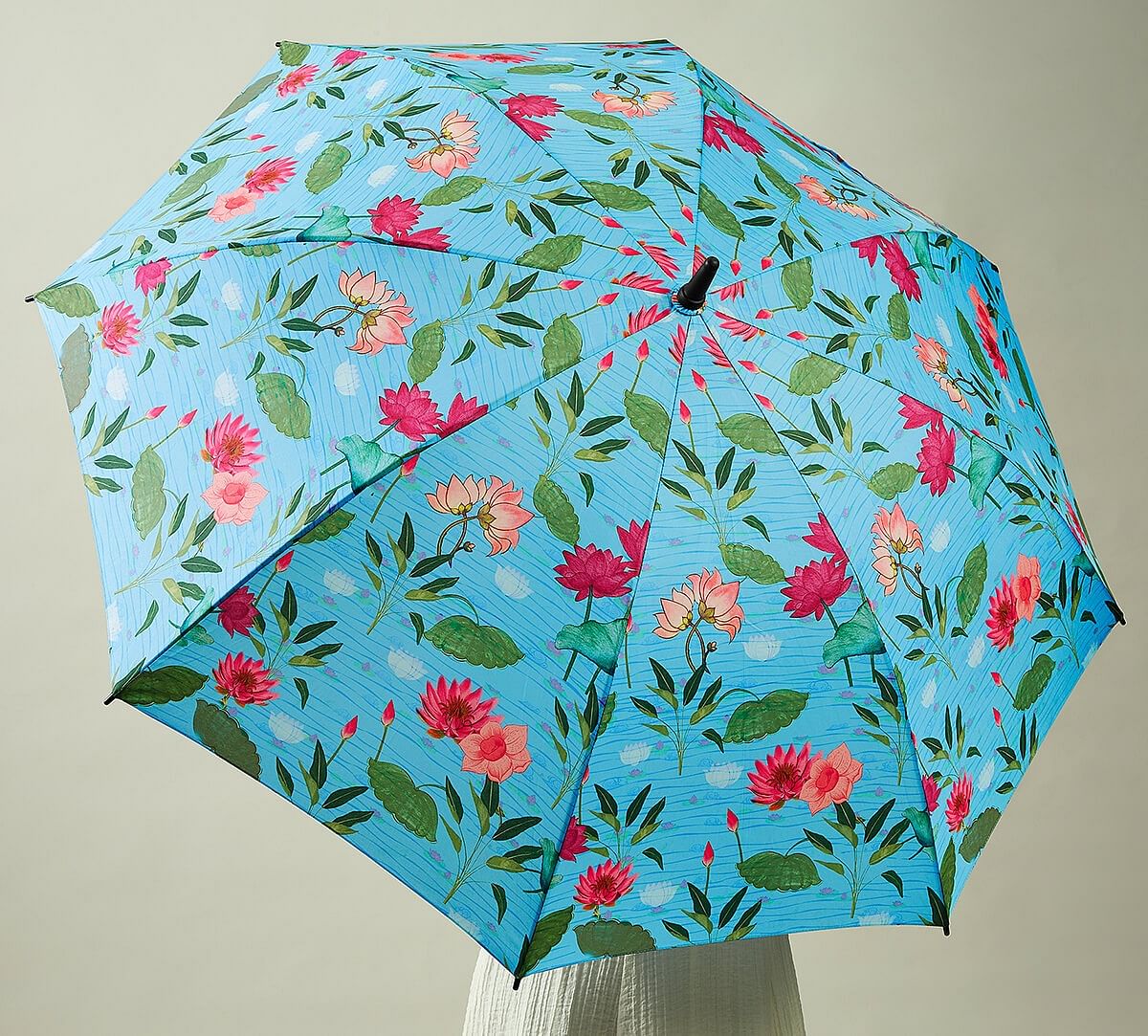 Blossomy Mosaic Long Umbrella