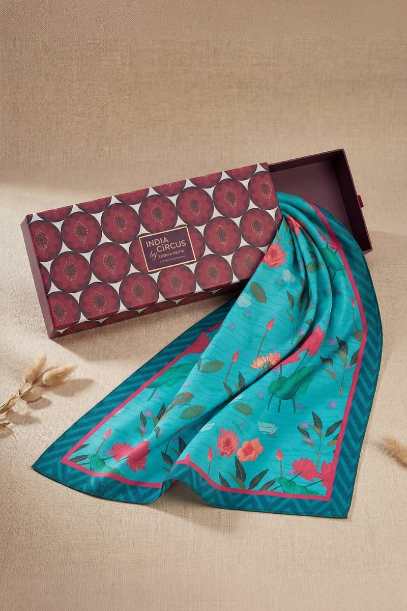 Blossomy Mosaic Scarf