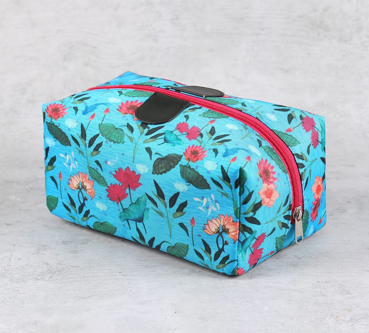 India Circus by Krsnaa Mehta Blossomy Mosaic Utility Pouch