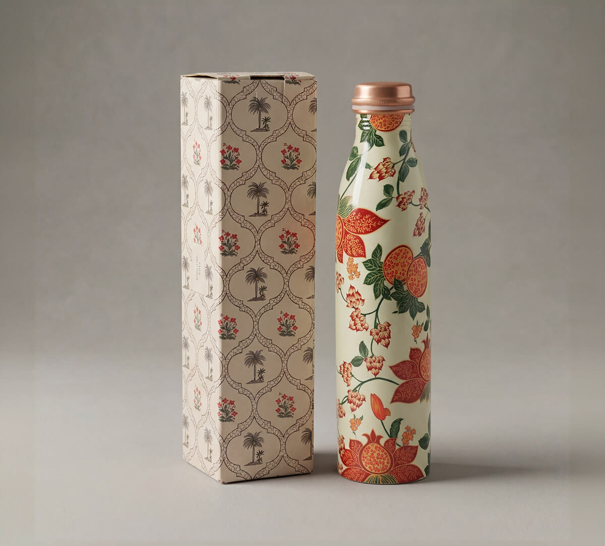 Blushed Orchard Copper Bottle