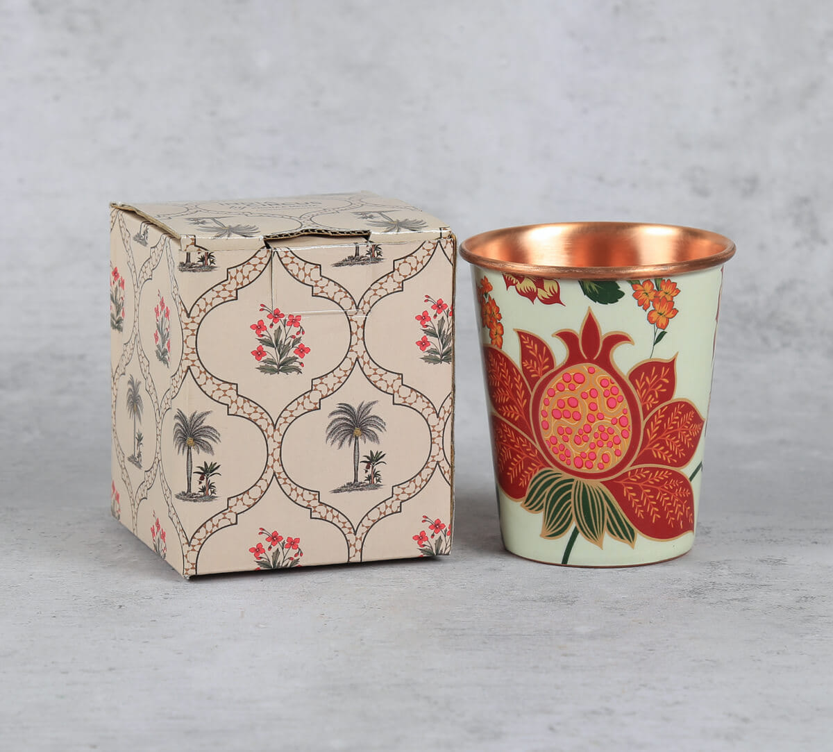 Blushed Orchard Copper Tumbler Small