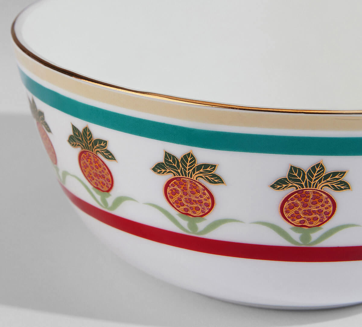 India Circus by Krsnaa Mehta Blushed Orchard Soup Bowl Set
