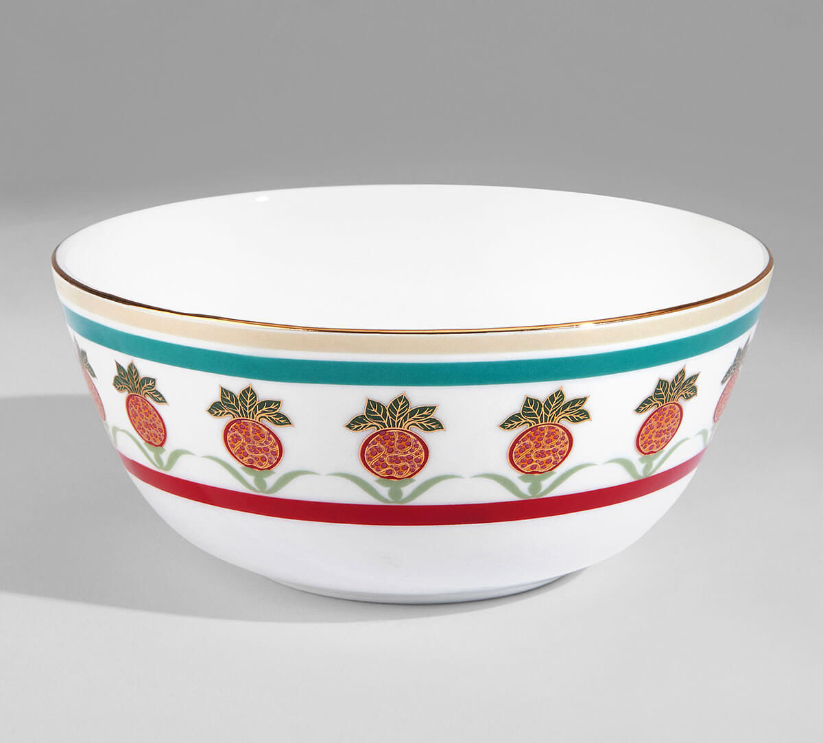 India Circus by Krsnaa Mehta Blushed Orchard Soup Bowl Set