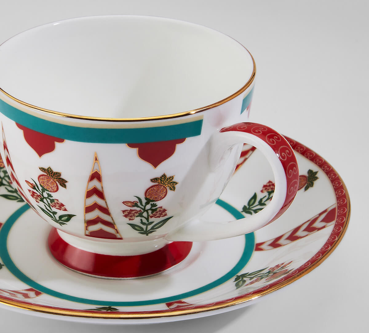 India Circus by Krsnaa Mehta Blushed Orchard Tea Set
