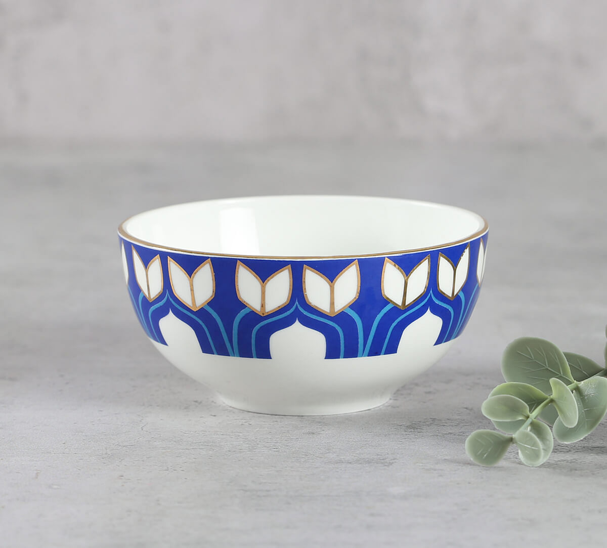 India Circus by Krsnaa Mehta Botanical Elegance Katori Bowl