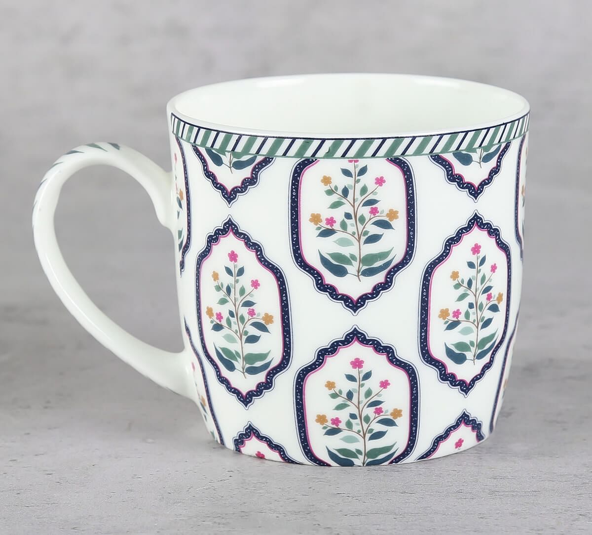 India Circus by Krsnaa Mehta Bouquet Brush Mug Set of 2