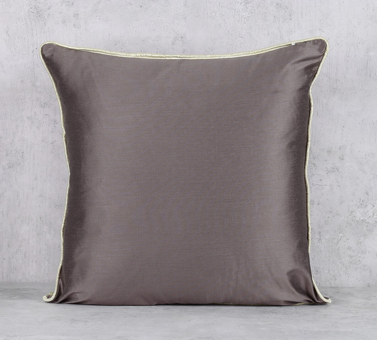 India Circus by Krsnaa Mehta Burgundy Gold Cushion Cover