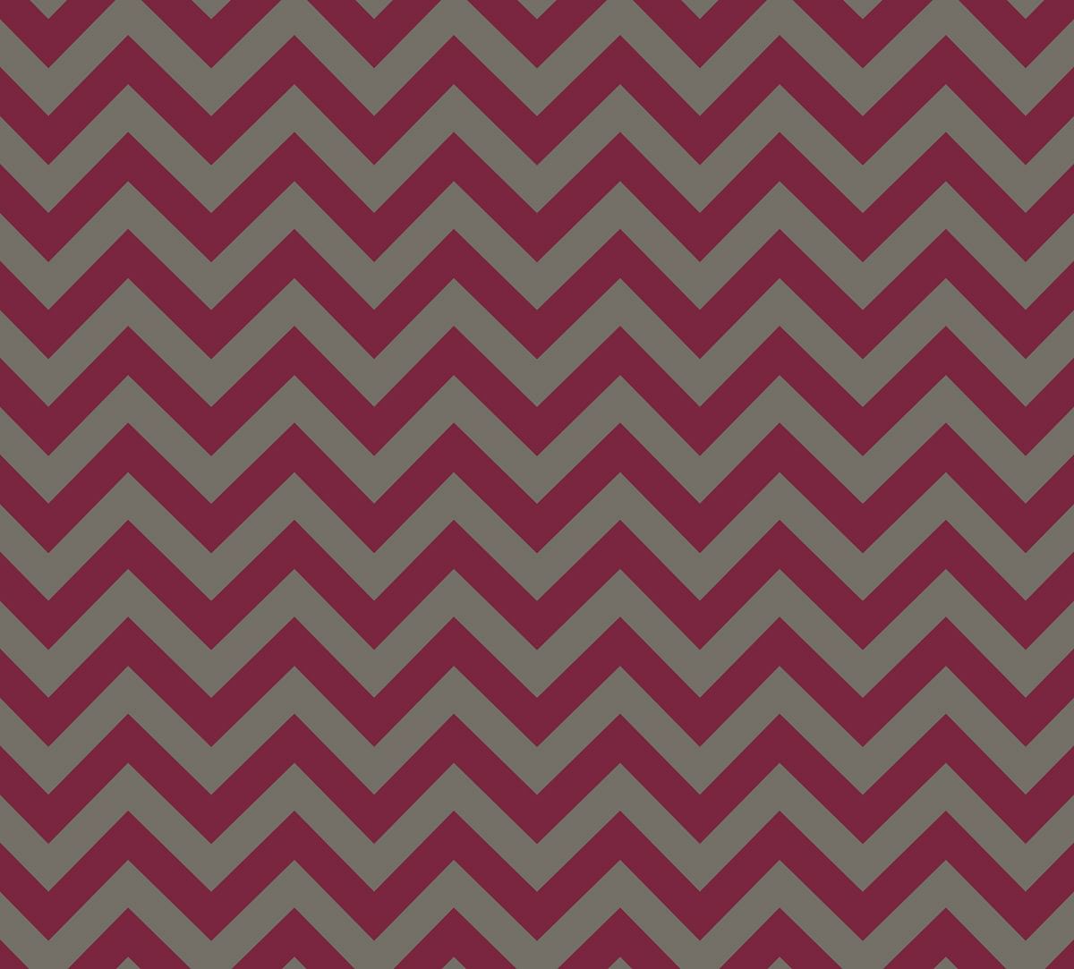 India Circus by Krsnaa Mehta Carmine Chevron Wallpaper