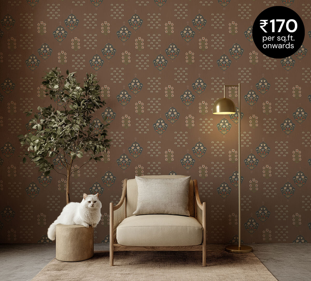 Floret Delight Wallpaper