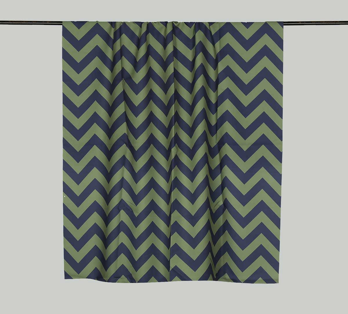 India Circus by Krsnaa Mehta Chevron Melavo mountain Fabric