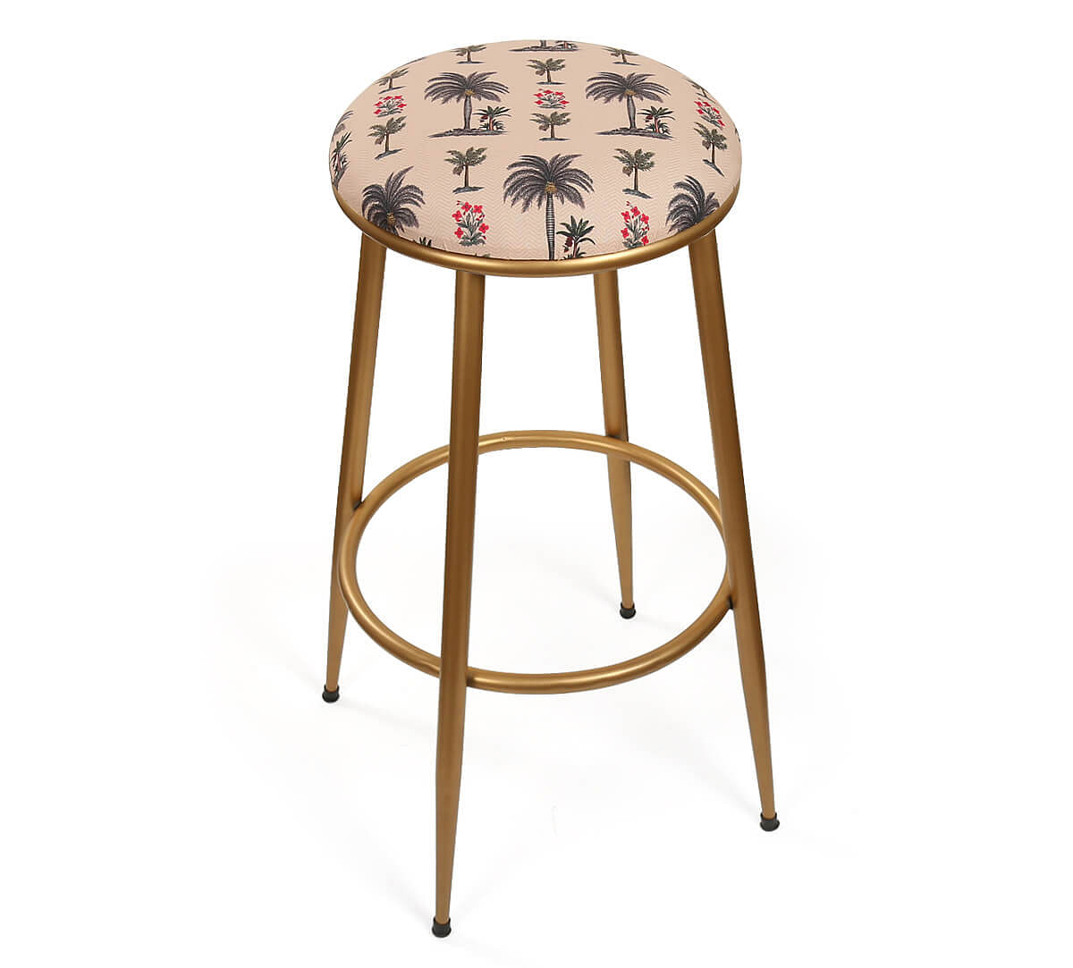 India Circus by Krsnaa Mehta Chevron Palms Bar Stool