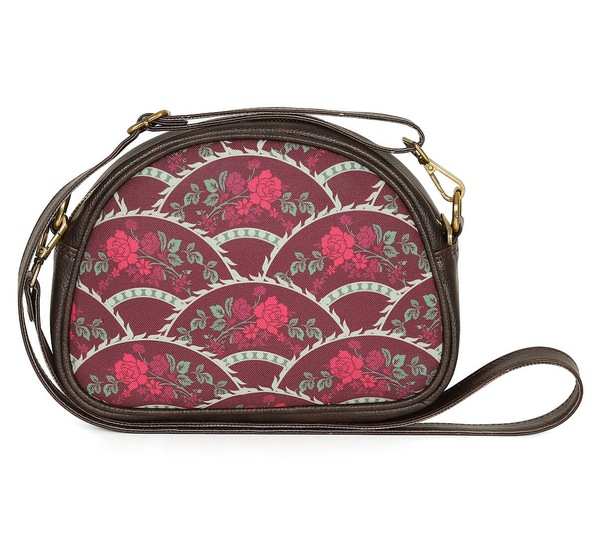 India Circus by Krsnaa Mehta Crimson Cardinal Crossbody Bag