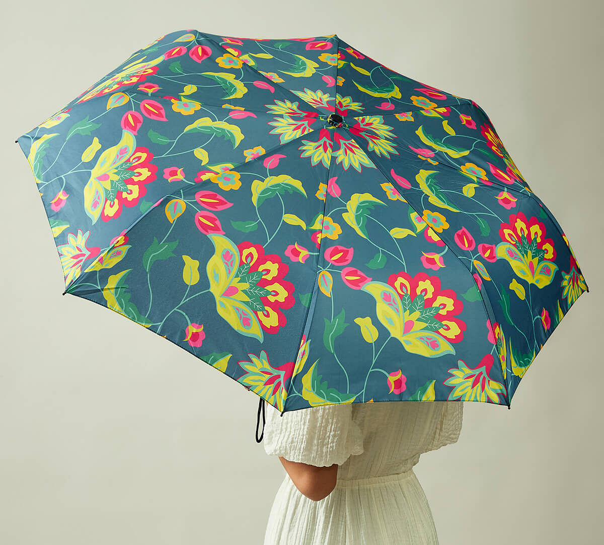 India Circus by Krsnaa Mehta Cyanic Pop Burst 3 fold Umbrella