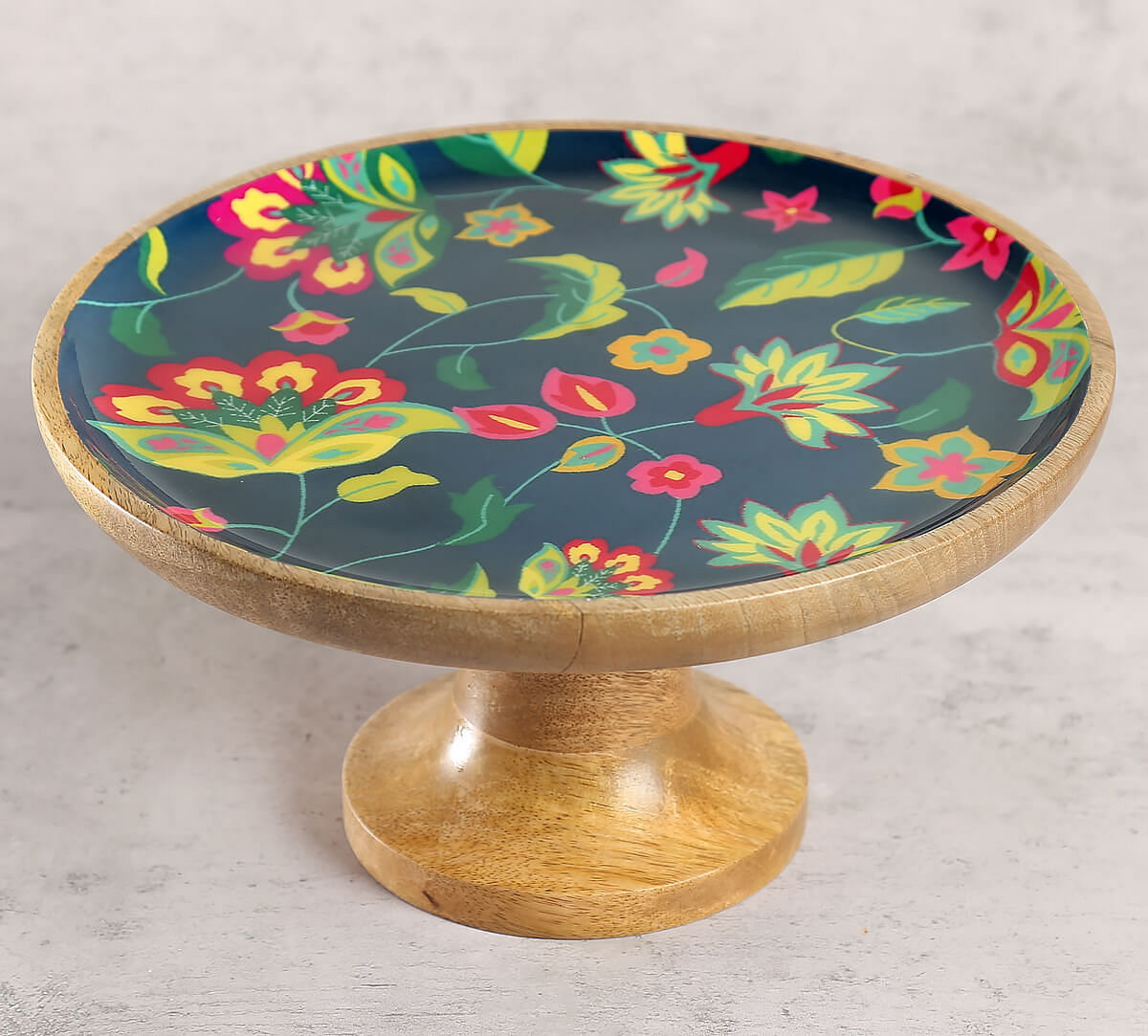 India Circus by Krsnaa Mehta Cyanic Pop Burst Cake Stand