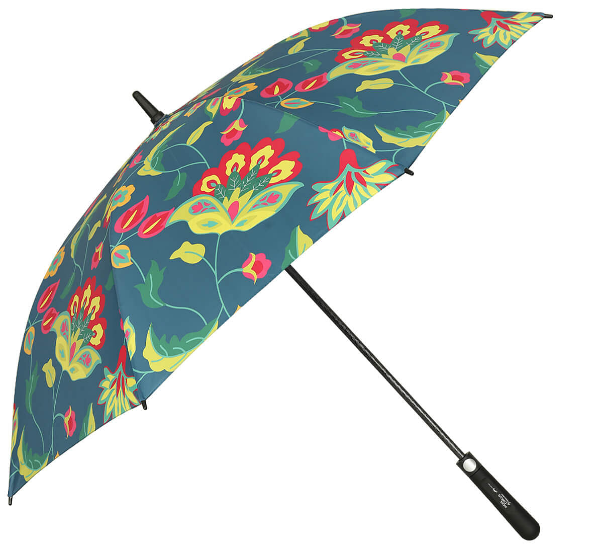 India Circus by Krsnaa Mehta Cyanic Pop Burst Long Umbrella