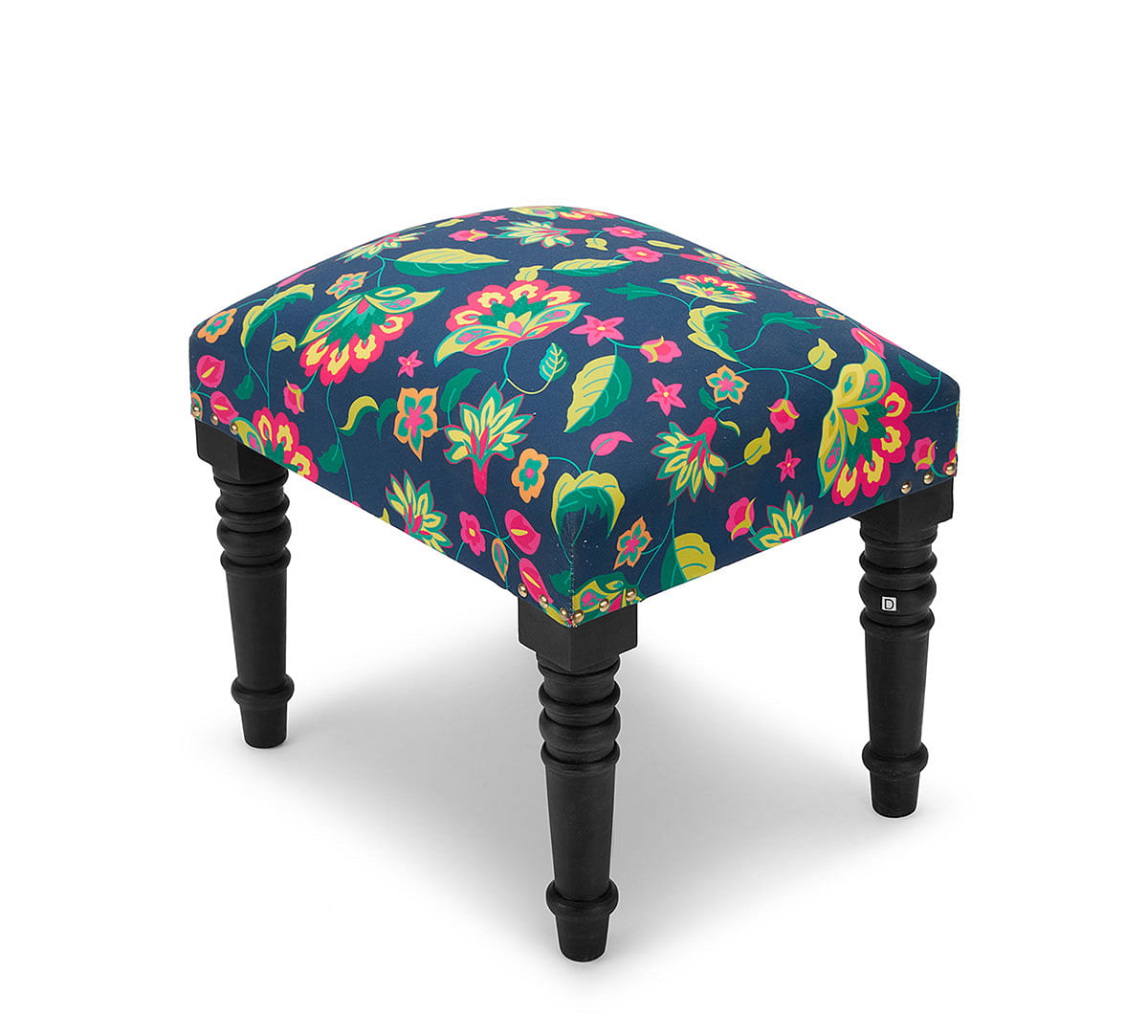 India Circus by Krsnaa Mehta Cyanic Pop Burst One Seater Pouffe