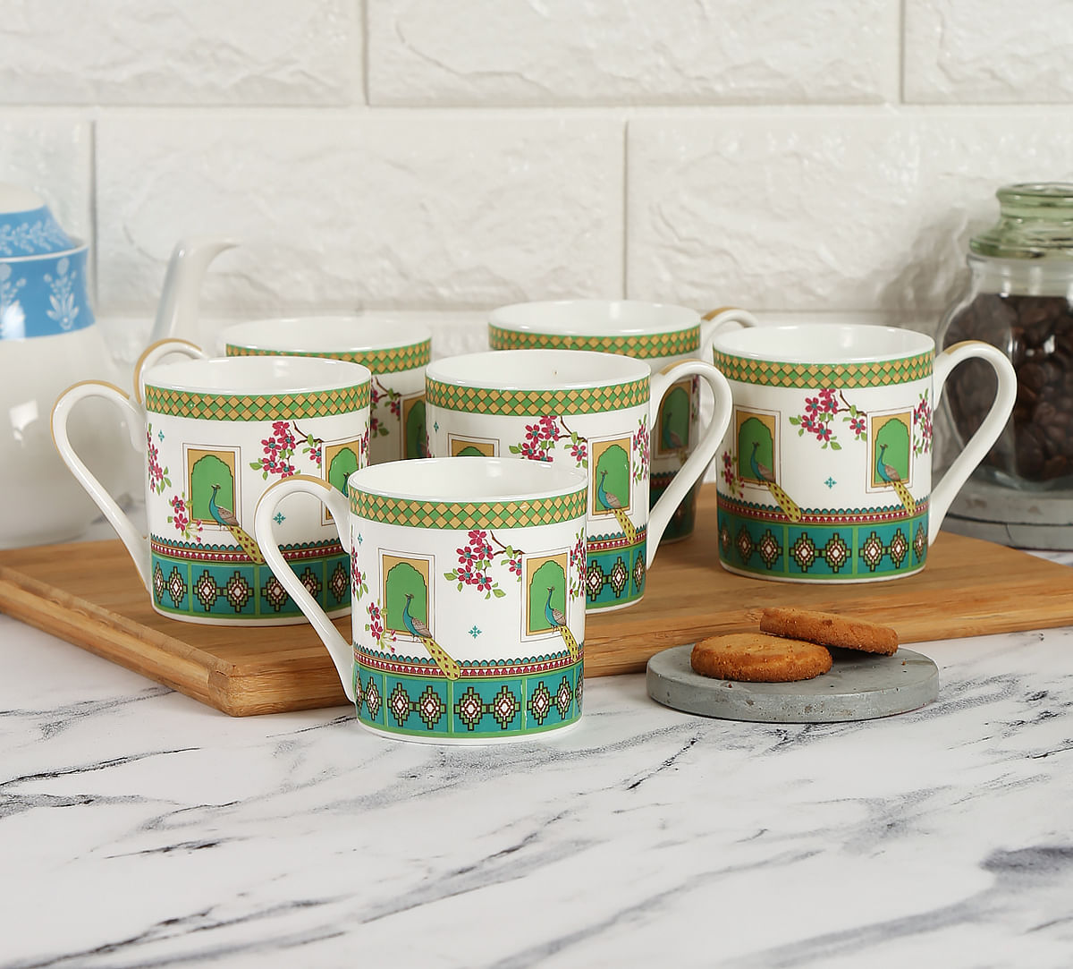 India Circus by Krsnaa Mehta Dandy Transcendence Espresso Mug Set of 6