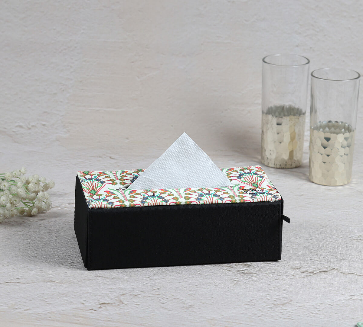 India Circus by Krsnaa Mehta Dichasial Charm Tissue Box Holder