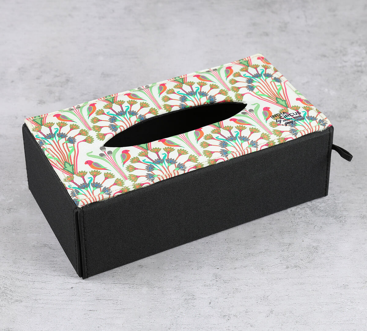 India Circus by Krsnaa Mehta Dichasial Charm Tissue Box Holder