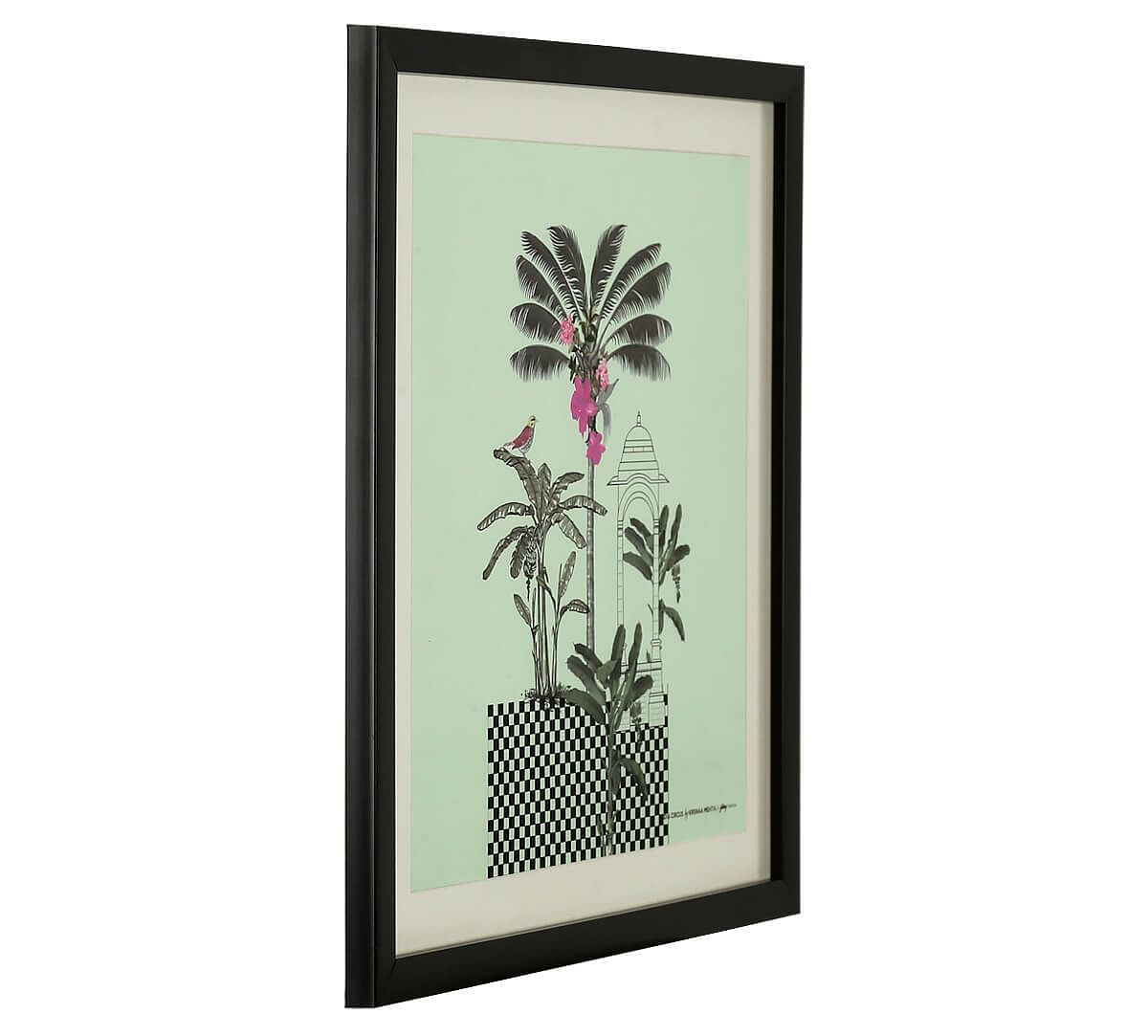 India Circus by Krsnaa Mehta Dreamy Sakura Framed Wall Art