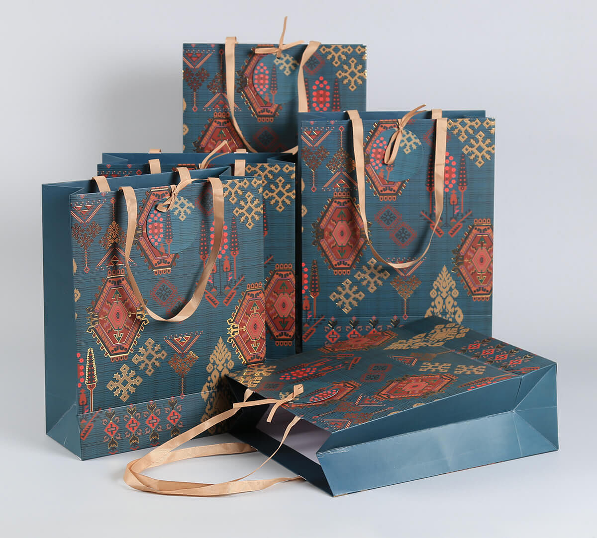 India Circus by Krsnaa Mehta Enchanting Mirage Big Gift Bag Set of 5