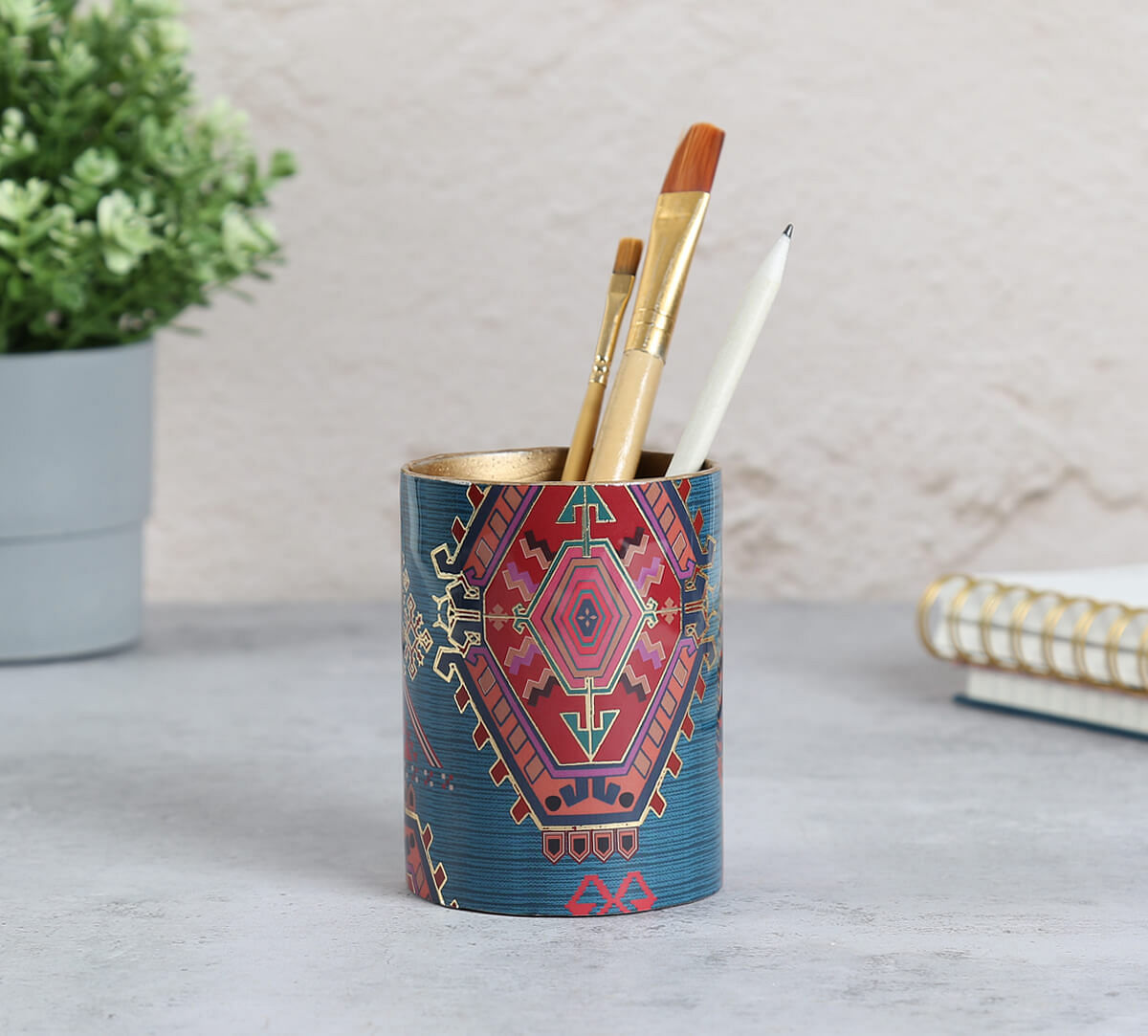 India Circus by Krsnaa Mehta Enchanting Mirage Round Pen Holder