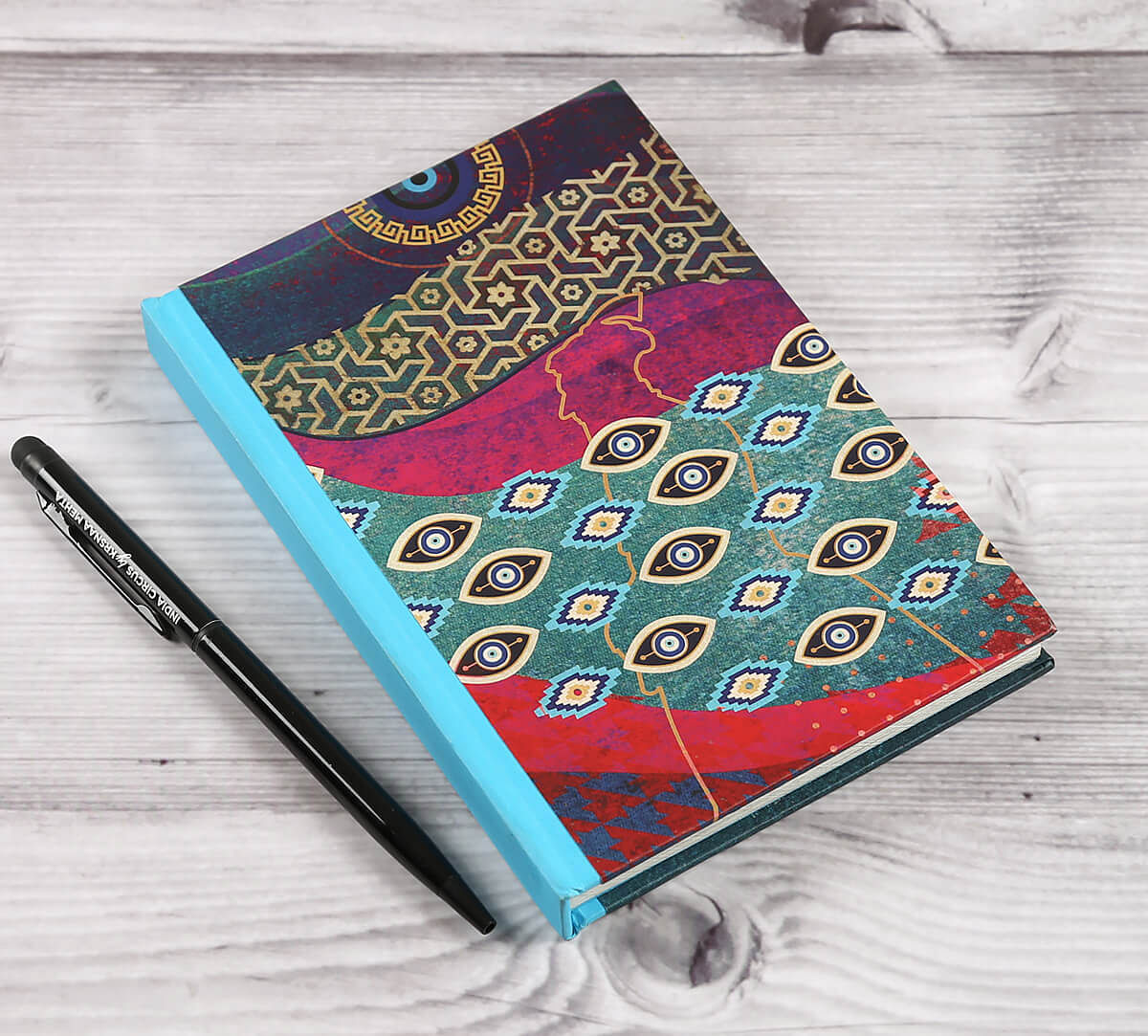 India Circus by Krsnaa Mehta Evil Eye Newfangled A6 Notebook