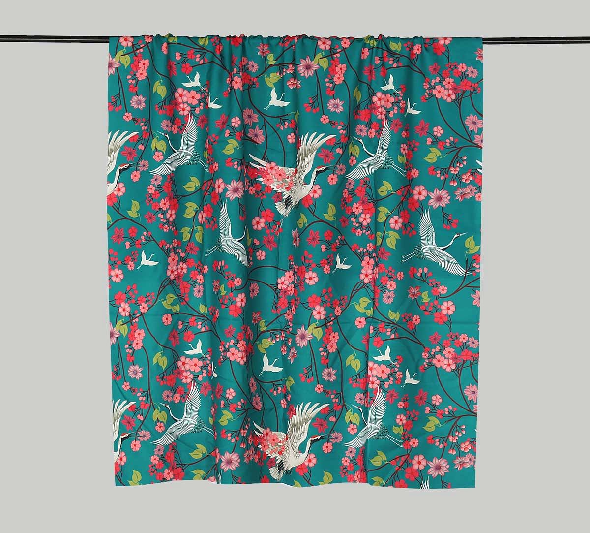 India Circus by Krsnaa Mehta Flight of Cranes Fabric