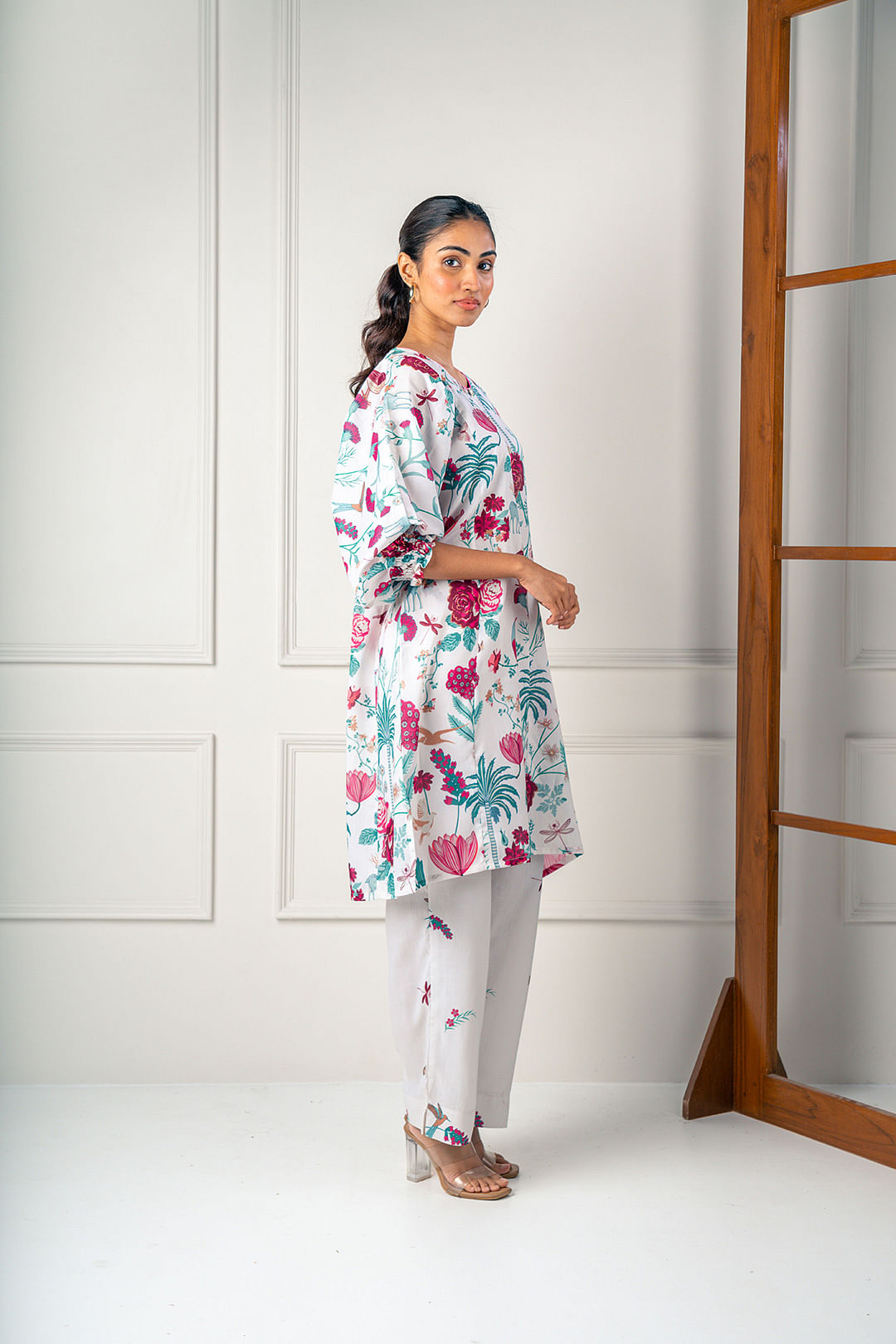 India Circus by Krsnaa Mehta Floral Galore Co-Ord Set