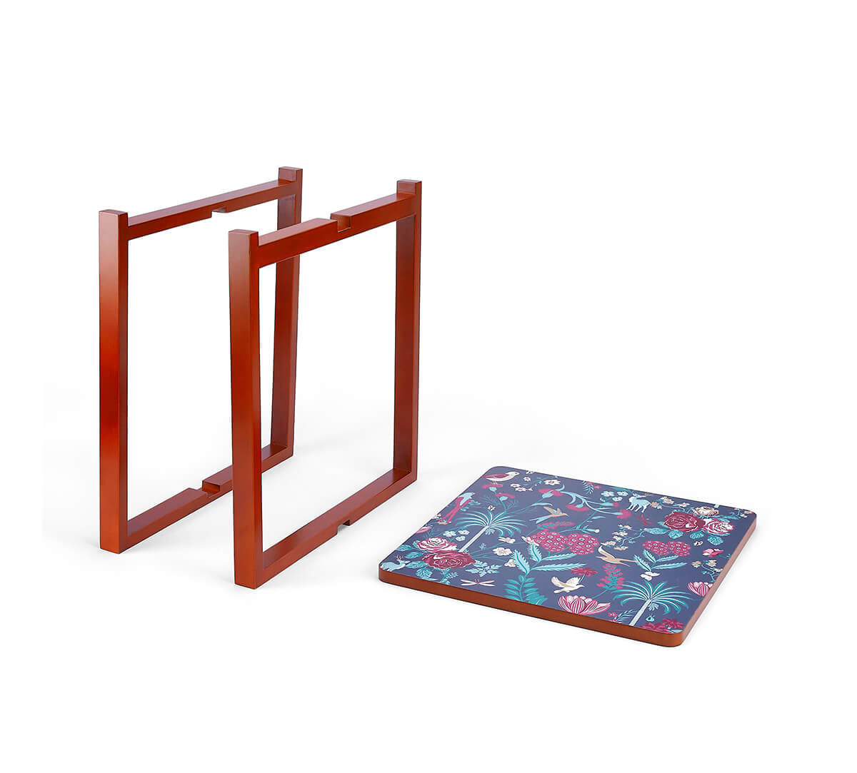 India Circus by Krsnaa Mehta Floral Galore Square Table