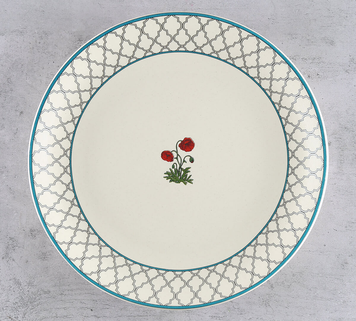 India Circus Floral Twinkles Dinner Plate