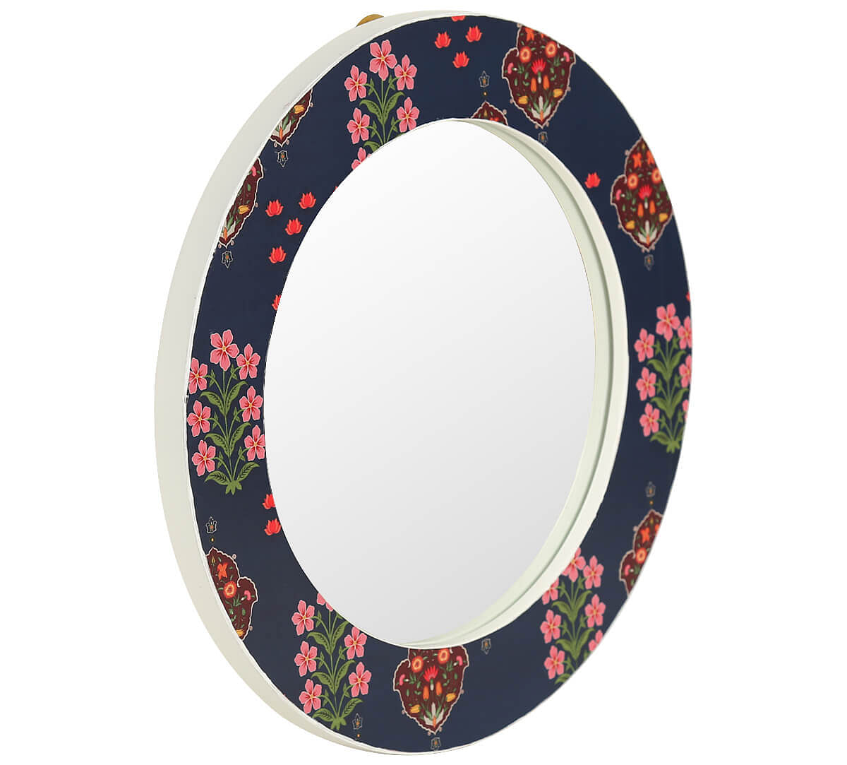 India Circus by Krsnaa Mehta Floret Delight Wall Mirror