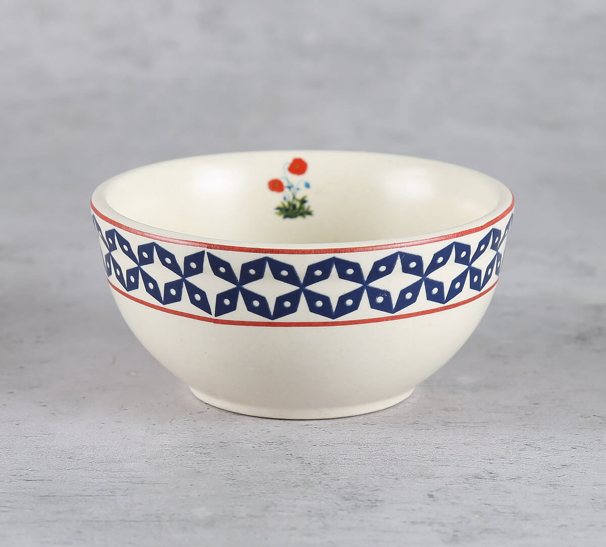 India Circus by Krsnaa Mehta Flowers and Ferns Katori Bowl