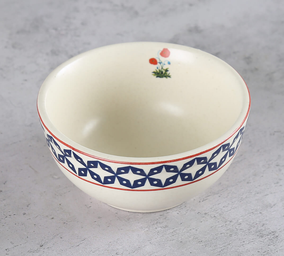 India Circus by Krsnaa Mehta Flowers and Ferns Katori Bowl