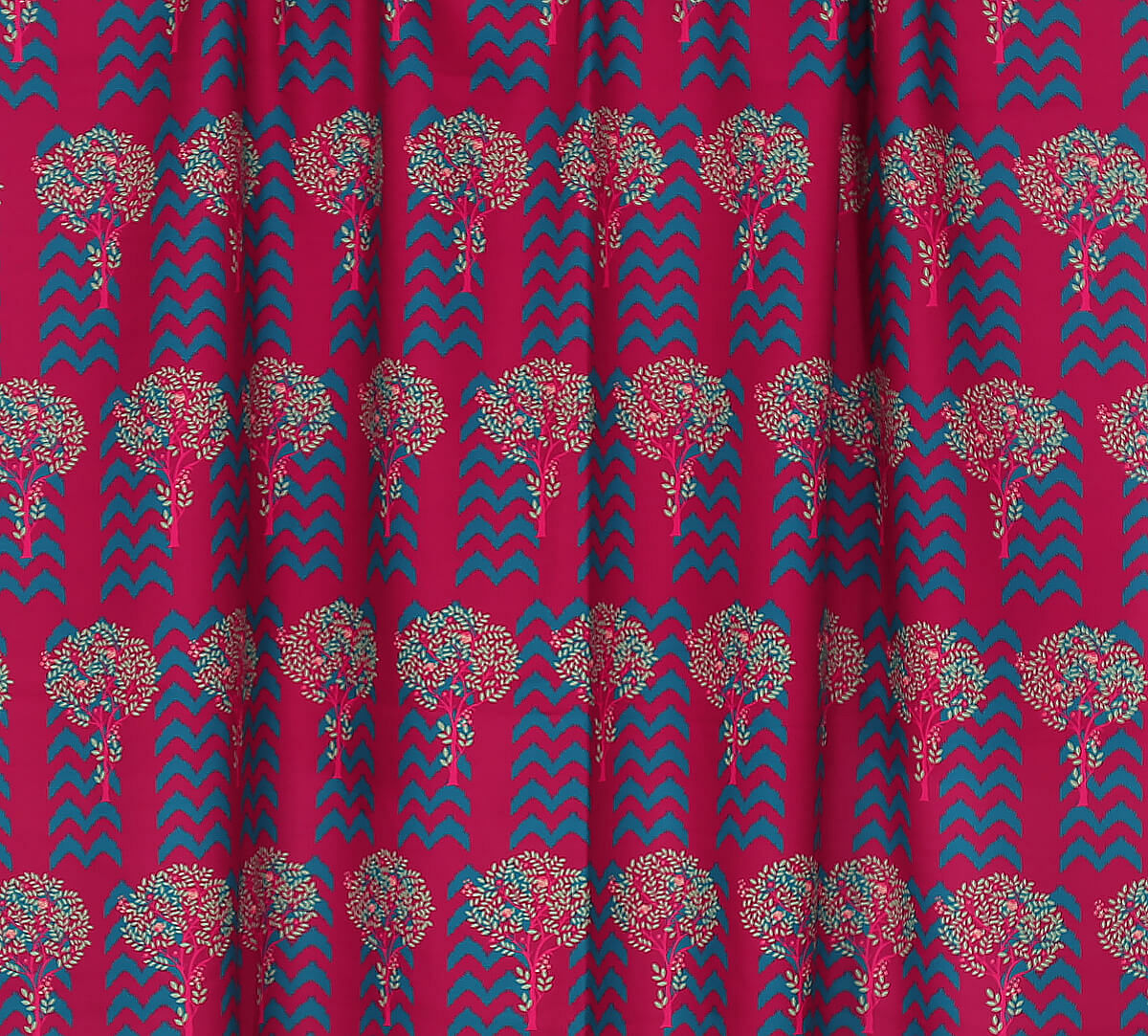 India Circus by Krsnaa Mehta Flutter Tree Fabric