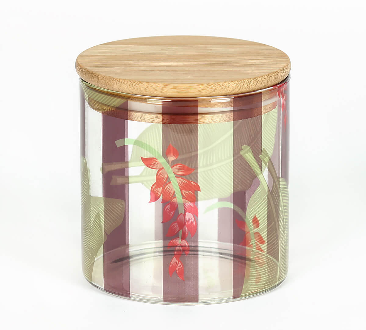 India Circus by Krsnaa Mehta Foliage Play Glass Jar 680mL